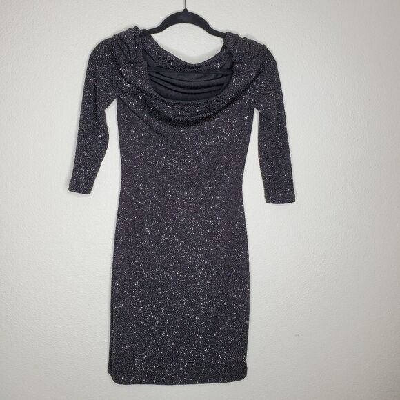 Maurice's Scoop Neck Sparkle Body Con Dress - Picture 1 of 3